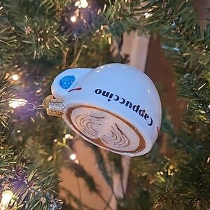 Old World Cappuccino Ornament
